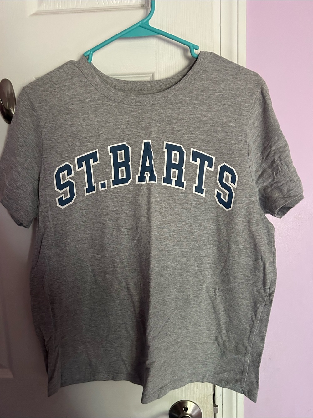 Zoe + Liv Gray ST.BARTS Graphic Tee